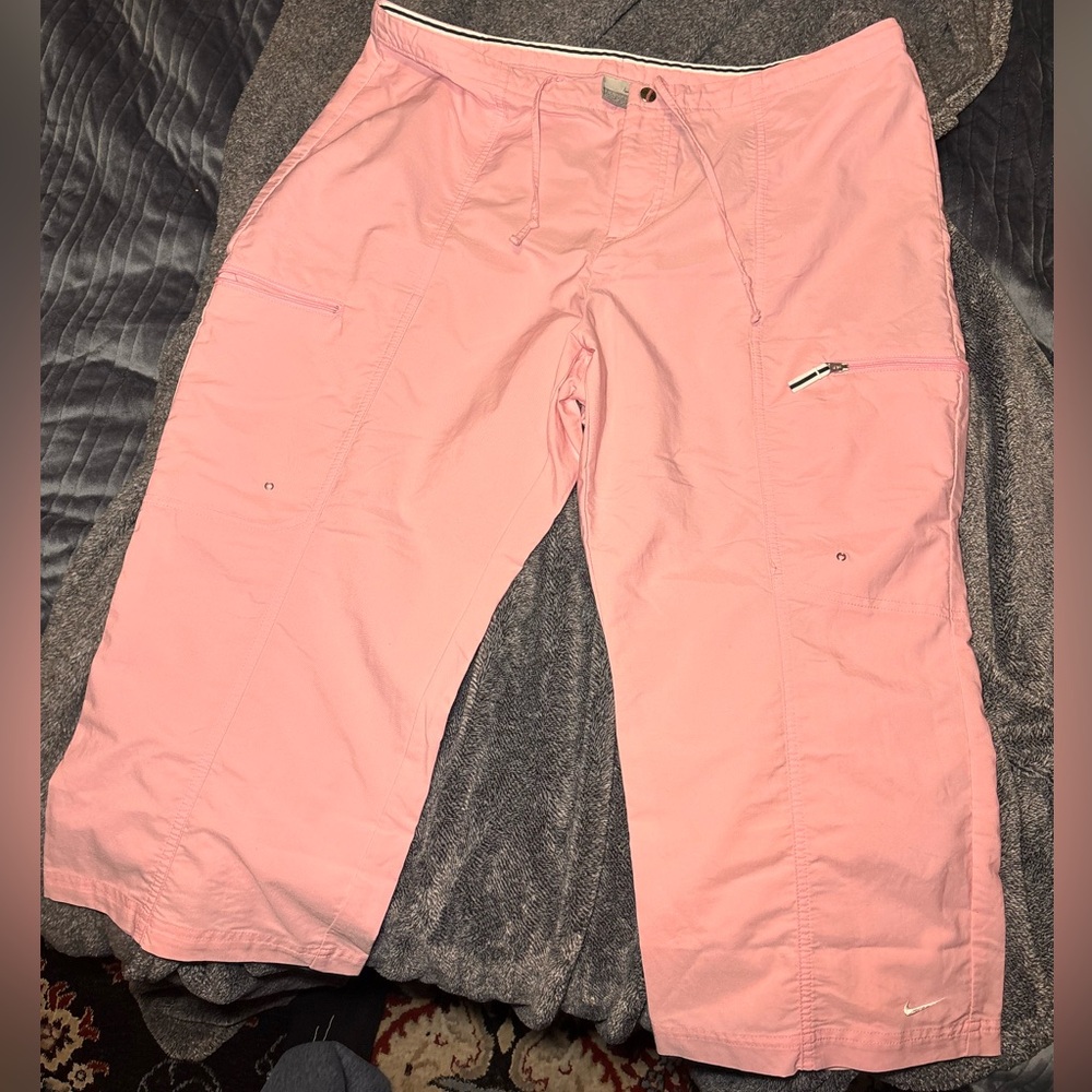 Nike Light Pink Capri Shorts